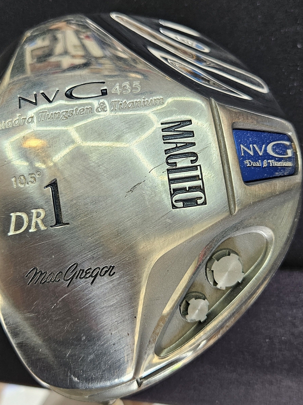 MacGregor MacTec NVG 435 Driver 10.5 D Regular Flex 55g Graphite 45.5" LH